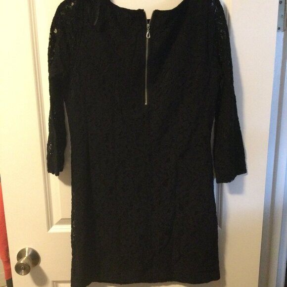 Black Lace Kenneth Cole Dress (with tags on) - Picture 7 of 9